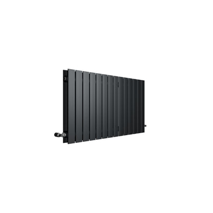 H600mm x W1020mm Double Flat Panel Anthracite Horizontal Designer Radiator